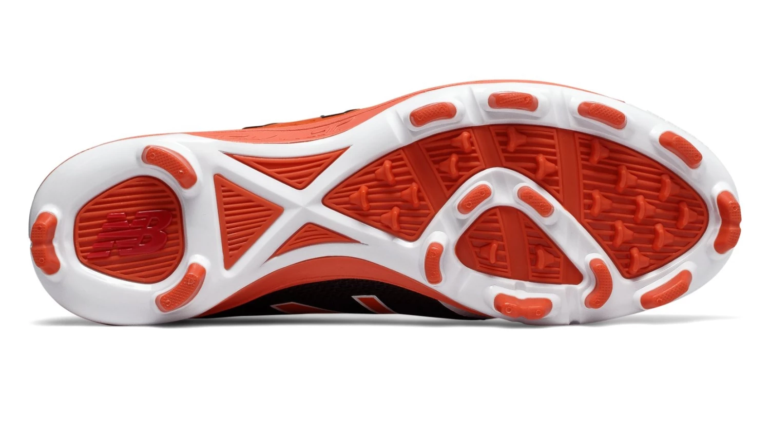 New Balance – Orange/Black Low Rubber Baseball Cleats (PL4040B4) 4 New Balance – Orange/Black Low Rubber Baseball Cleats (PL4040B4) - Image 4