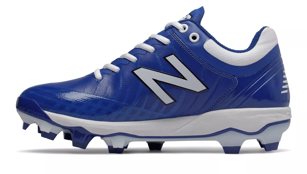 New Balance 4040v5 Adult Molded Cleats – Royal/White (PL4040B5) 2 New Balance 4040v5 Adult Molded Cleats – Royal/White (PL4040B5) - Image 2