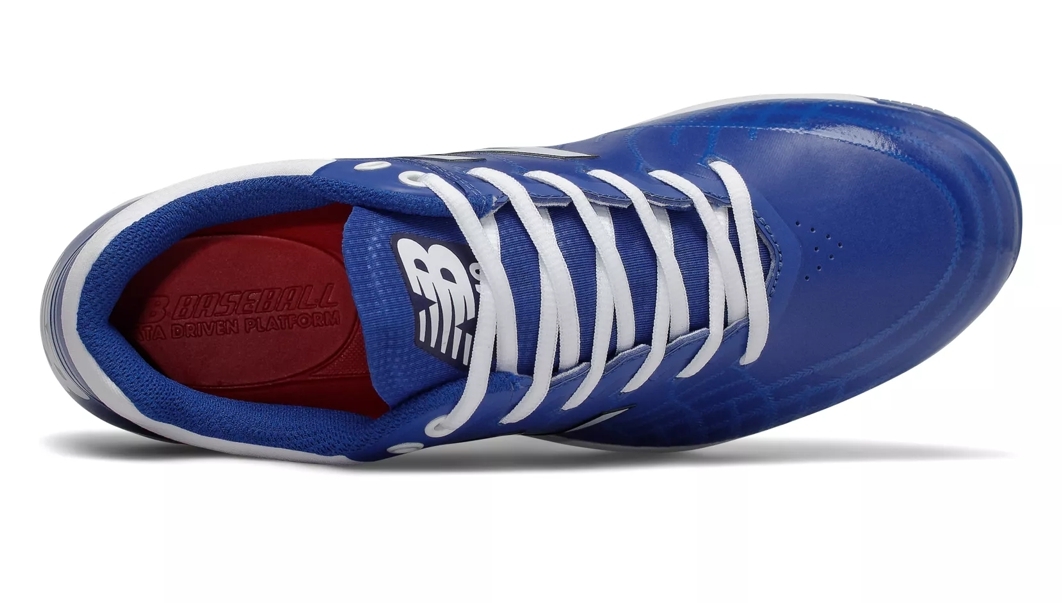 New Balance 4040v5 Adult Molded Cleats – Royal/White (PL4040B5) 3 New Balance 4040v5 Adult Molded Cleats – Royal/White (PL4040B5) - Image 3