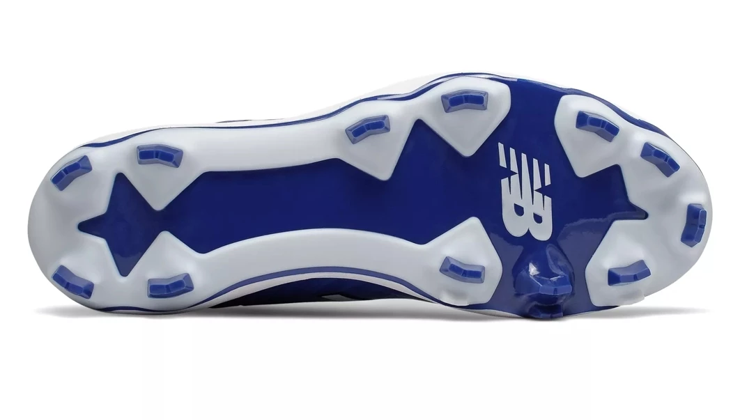 New Balance 4040v5 Adult Molded Cleats – Royal/White (PL4040B5) 4 New Balance 4040v5 Adult Molded Cleats – Royal/White (PL4040B5) - Image 4