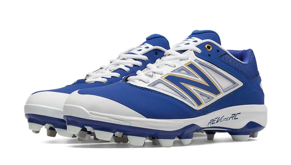 New Balance – Royal/White Low Rubber Baseball Cleats (PL4040D3) 1 New Balance – Royal/White Low Rubber Baseball Cleats (PL4040D3)