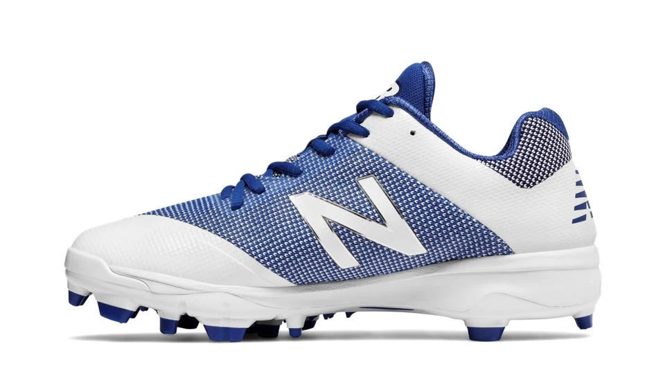 New Balance – Royal/White Low Rubber Baseball Cleats (PL4040D4) 2 New Balance – Royal/White Low Rubber Baseball Cleats (PL4040D4) - Image 2