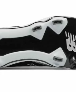 New Balance 4040v5 Adult Molded Cleats – Black/White (PL4040E5) -Wilson Shop products pl4040e5 4