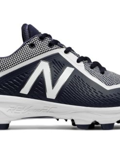 New Balance – Navy/White Low Rubber Baseball Cleats (PL4040N4)