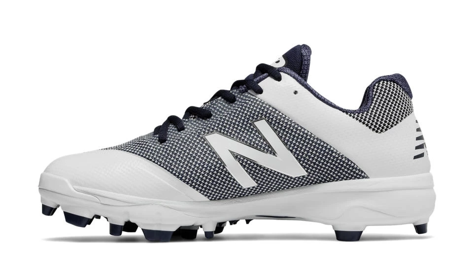 New Balance – Navy/White Low Rubber Baseball Cleats (PL4040N4) 2 New Balance – Navy/White Low Rubber Baseball Cleats (PL4040N4) - Image 2