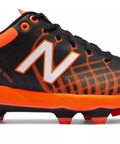 New Balance 4040v5 Adult Molded Cleats – Orange/White (PL4040O5)