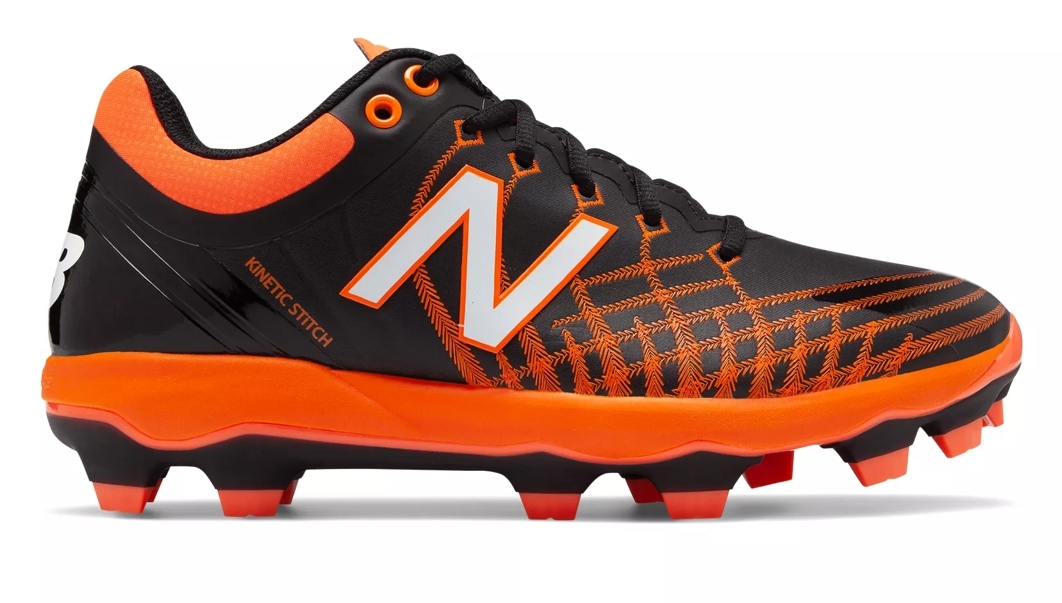 New Balance 4040v5 Adult Molded Cleats – Orange/White (PL4040O5) 1 New Balance 4040v5 Adult Molded Cleats – Orange/White (PL4040O5)