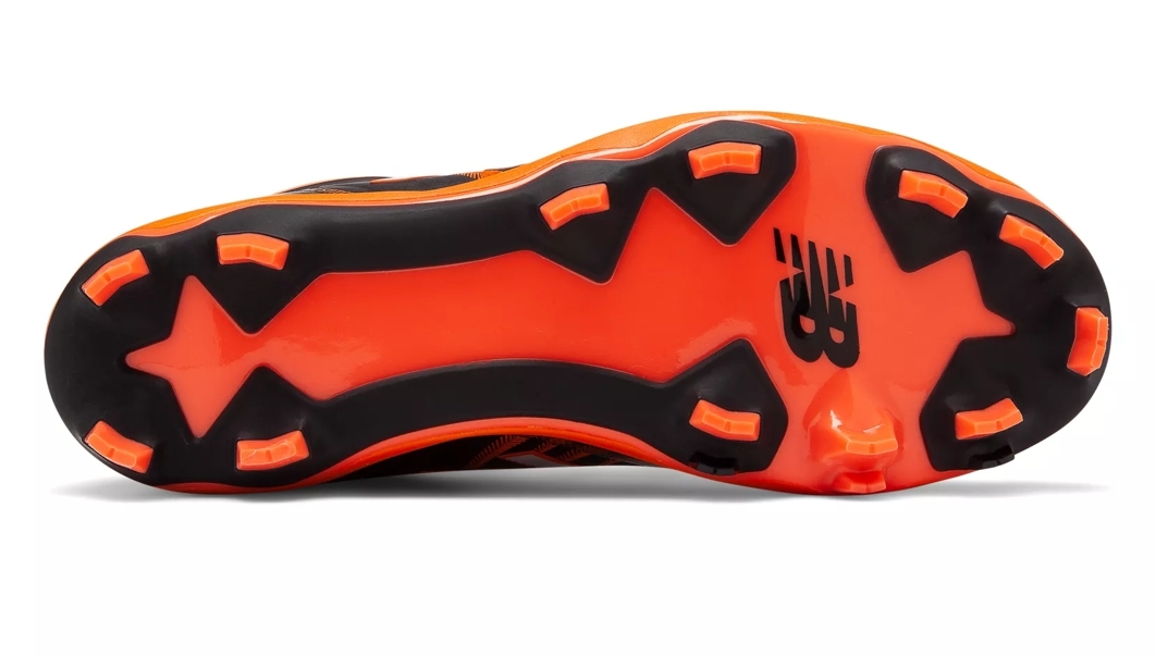 New Balance 4040v5 Adult Molded Cleats – Orange/White (PL4040O5) 4 New Balance 4040v5 Adult Molded Cleats – Orange/White (PL4040O5) - Image 4