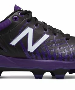 New Balance 4040v5 Adult Molded Cleats – Purple/White (PL4040P5)