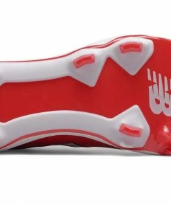New Balance 4040v5 Adult Molded Cleats – Red/White (PL4040R5) 7 New Balance 4040v5 Adult Molded Cleats – Red/White (PL4040R5) -Wilson Shop products pl4040r5 4