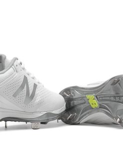 New Balance SM4040W1 White/White Women’s Fastpitch Spikes 2 New Balance SM4040W1 White/White Women’s Fastpitch Spikes -Wilson Shop products sm4040w1 3