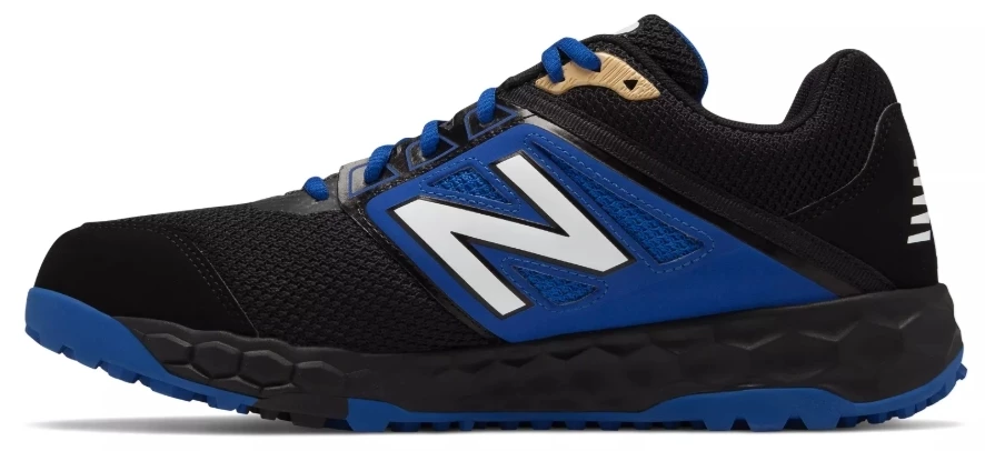 New Balance – Black/Blue Fresh Foam T3000v4 Men’s Turfs (T3000BB4) 2 New Balance – Black/Blue Fresh Foam T3000v4 Men’s Turfs (T3000BB4) - Image 2