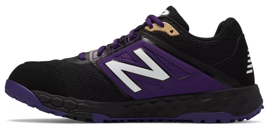 New Balance – Black/Purple Fresh Foam T3000v4 Men’s Turfs (T3000BP4) 2 New Balance – Black/Purple Fresh Foam T3000v4 Men’s Turfs (T3000BP4) - Image 2