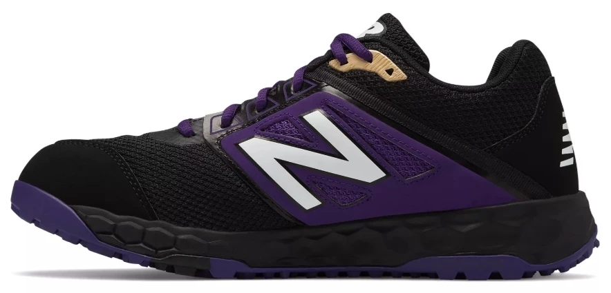 New Balance – Black/Purple Fresh Foam T3000v4 Men’s Turfs (T3000BP4) 2 New Balance – Black/Purple Fresh Foam T3000v4 Men’s Turfs (T3000BP4) - Image 2