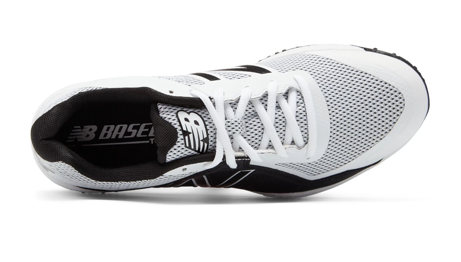 New Balance – White/Black 4040v4 Baseball Turf Shoes (T4040WB4) 2 New Balance – White/Black 4040v4 Baseball Turf Shoes (T4040WB4) - Image 2
