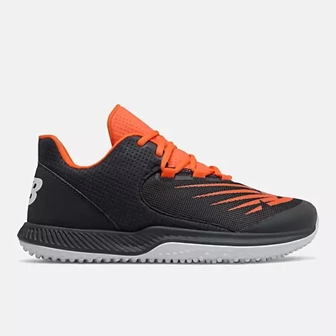 New Balance Black/Orange FuelCell 4040v6 Turf Shoes 1 New Balance Black/Orange FuelCell 4040v6 Turf Shoes