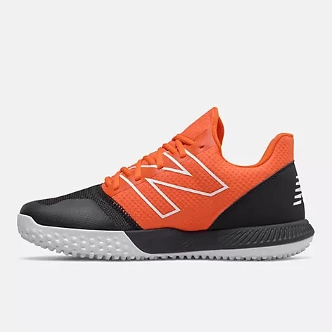 New Balance Black/Orange FuelCell 4040v6 Turf Shoes 3 New Balance Black/Orange FuelCell 4040v6 Turf Shoes - Image 3