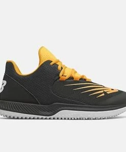 New Balance Black/Yellow FuelCell 4040v6 Turf Shoes