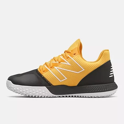 New Balance Black/Yellow FuelCell 4040v6 Turf Shoes 3 New Balance Black/Yellow FuelCell 4040v6 Turf Shoes - Image 3