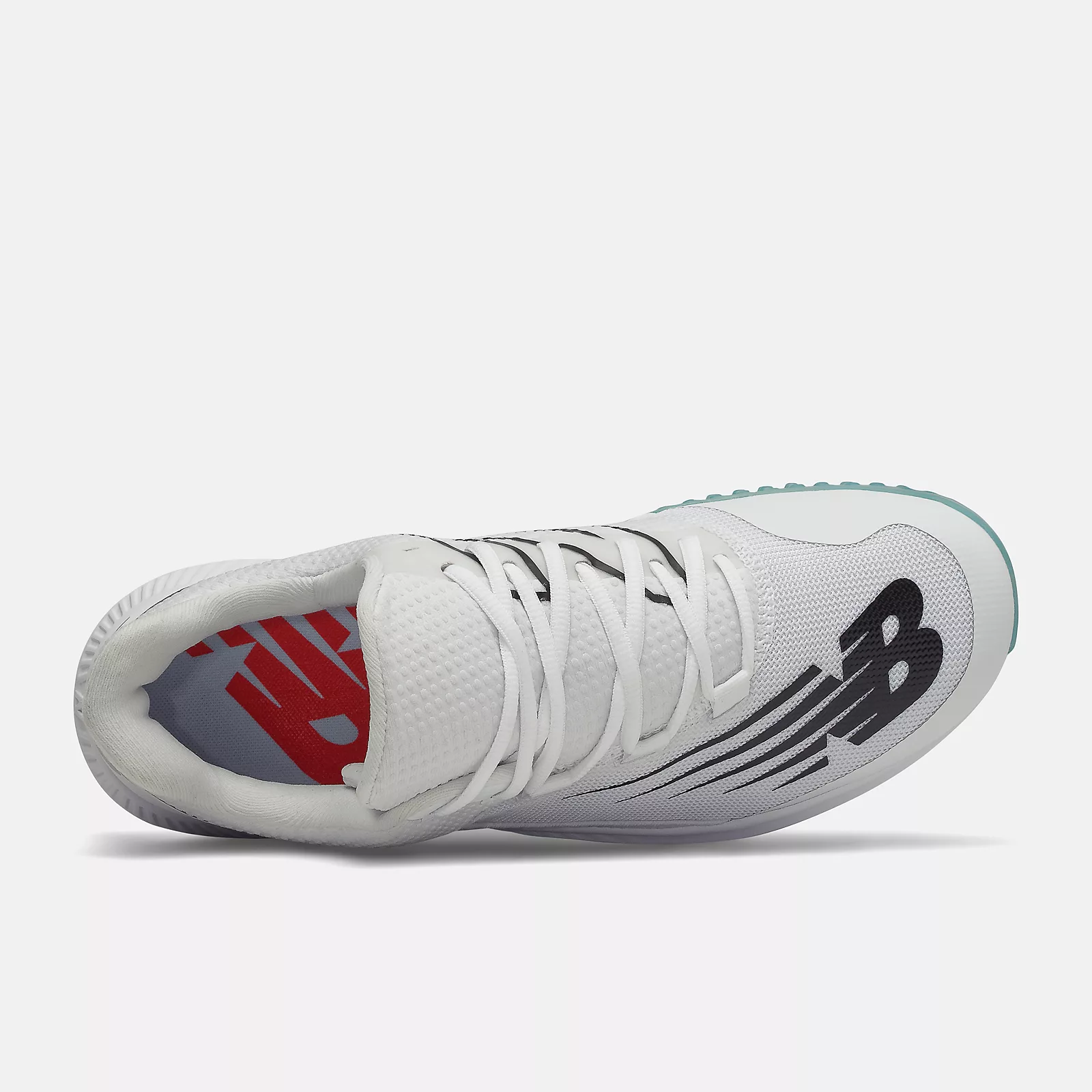 New Balance Turf Shoes – White FuelCell 4040v6 (T4040TW6) 4 New Balance Turf Shoes – White FuelCell 4040v6 (T4040TW6) - Image 4